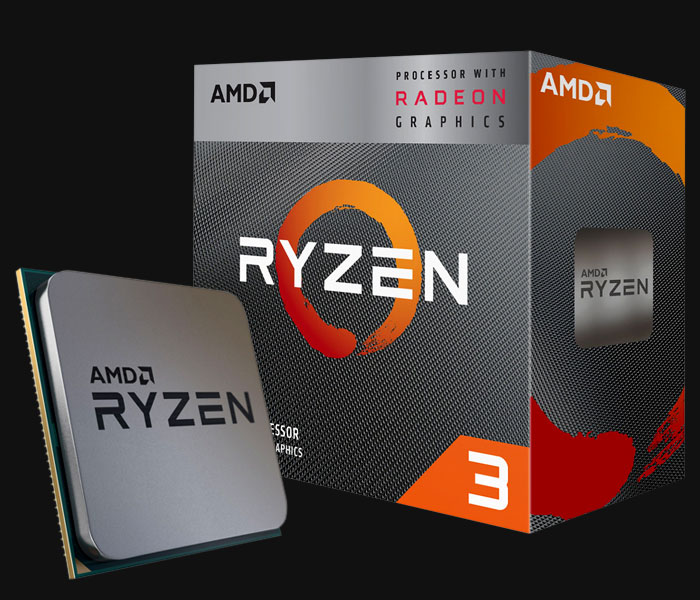 AMD Ryzen 3 3200G 3.6GHz (動作確認済)(箱なし)