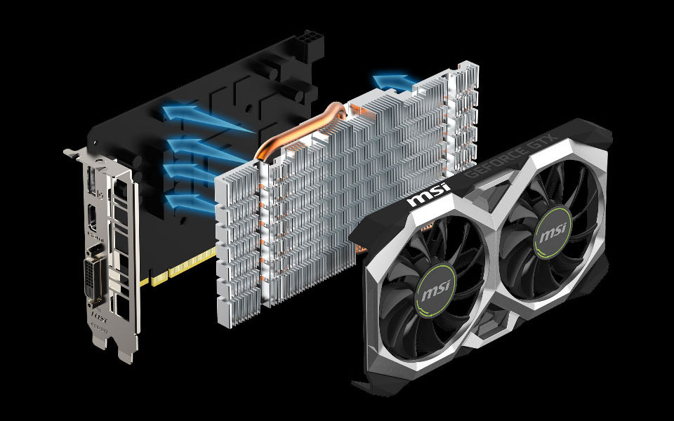 MSI GeForce GTX1650 SUPER VENTUS XS OC